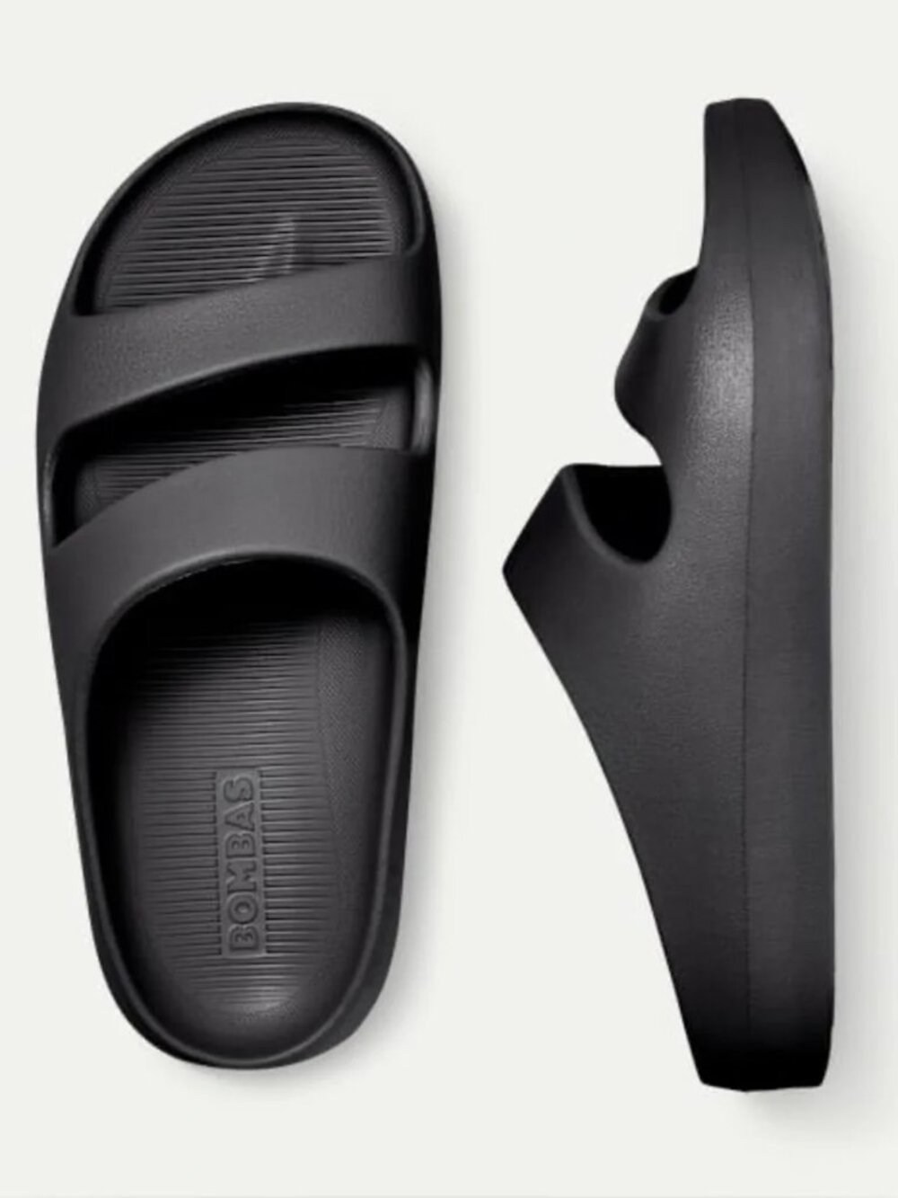 Bombas Friday Sandals Jet Lag Black  Size 8
